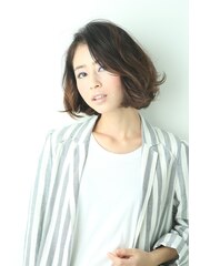 毛先が動く☆大人Ｎａｔｕｒａｌ　Ｅｄｇｅ