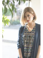 マッチアップ(MATCH UP)&nbsp;ヌーディベージュカラー内巻きボブ