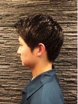 プレミアムバーバー 目黒店(PREMIUM BARBER produce by HIRO GINZA)&nbsp;前上げショートスタイル