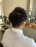【学割】デザインカット＋シングルカラー【メンズ】￥13200→￥10000