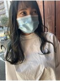 インナーカラー×ターコイズ