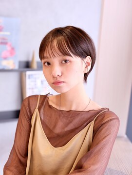 エムスラッシュ 横浜元町店(M.SLASH) 大人ガーリー/小顔/透けバング/耳かけ/マッシュショート/元町!