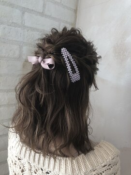 リーホリエ(Lee Horie) 【石森】ハーフアップアレンジ