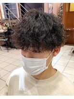 美容室エクストラアーツジャパン(X ARTS JAPAN) 波巻きツイストスパイラルパーマ/ツイストパーマ(メンズ)