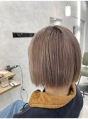 ◆切りっぱなし×王道ベージュ