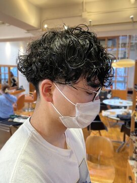 オーガニックマインド 坂戸 鶴ヶ島(organic+mind) 20代30代メンズツイストパーマ清潔感大人カッコイイショート