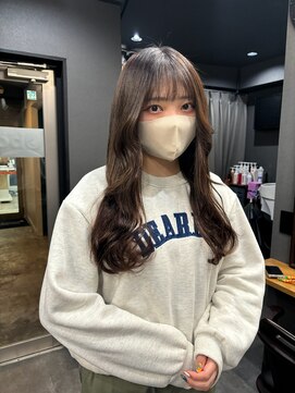 ボアップ(boappu) #プルシール#エクステ#ロングヘア#ブラウンカラー