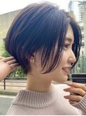 20代30代40代50代ショートカット耳かけショート前髪なしショート