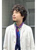 ビビト(bibito) bibito wolf wave perm ウルフパーマ メンズ 古着 パーマ