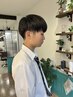 【初回限定】メンズコース★炭酸泡shampoo+指名無料cut+クイックspa＋眉cut