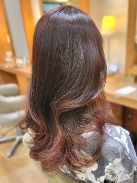ユウヘアー 三軒茶屋店(U Hair) 【UHair】ツヤカラー/韓国風ヘア/デザインカラー