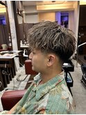 ツイスパ×ハイライトマッシュ