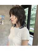 くせ毛風パーマ