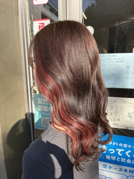 ロッコ 船橋駅(Rocco) イヤリングカラー/コーラルピンク/ワンブリーチ