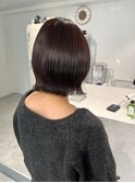 暗色カラー☆ラベンダーグレージュ