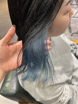 シーン 池袋(scene.) scene.【池袋西口1b出口徒歩3分】earring color Blue