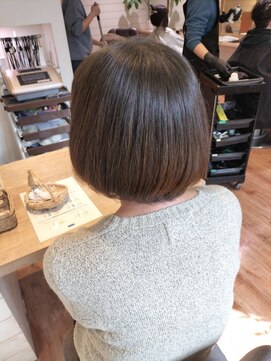 ハチマルハチ エアー 向ヶ丘遊園店(808 air) マニキュアで作るアッシュブラウン@30代40代50代60代