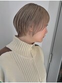 ミルクティーベージュ/ショートボブ/ショートカット/吉祥寺
