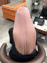 ニコ トウキョウ 渋谷(nico TOKYO)&nbsp;ピンクベージュダブルカラーケアブリーチハイトーン