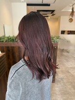 オーバルヘアー(OVAL hair)&nbsp;艶髪/ピンクブラウン/ロングレイヤー