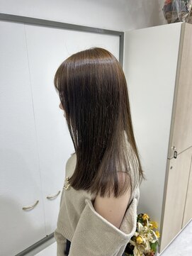 アイズ 横浜(IS) 【JUNKI指名】オリーブベージュ/横浜/ブリーチなし