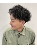大人かっこいいメンズカット＋ツイストスパイラルパーマ