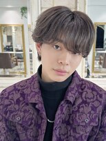 MEN'S HAIRスペインカールスパイキーショートフェザーパーマ
