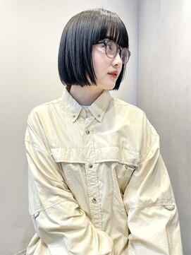 ソト 銀座(soto.) ハイライトカラー/くびれヘア/レイヤーパーマ/ミニボブ[銀座]