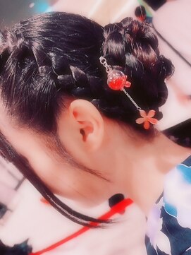 ビューティーブルーム(Beauty Bloom) 浴衣着付け　ヘアセット