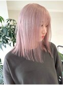ハイライトバレイヤージュダブルカラーケアブリーチ20代30代