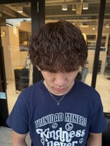 髪屋 紬 メンズ/メンズパーマ/メンズカット/波巻きパーマ