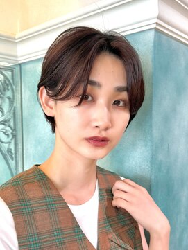 ロンド 銀座(Lond) ●杉浦くびれヘア/アプリコットオレンジ/ショート/韓国4