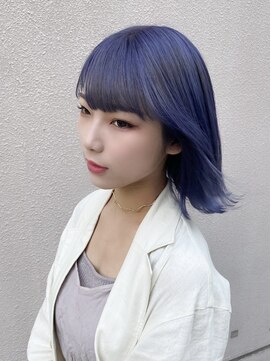 ホープ(hope) ブルー/ボブ/ハイトーン