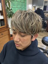 美容室リュミエール&nbsp;メンズハイライトショート