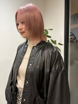 ディーバ 京橋店(diva)&nbsp;ピンクベージュ×ボブ