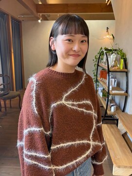 サロンエフ(salon f) ボブ×グレージュ