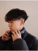 波巻きシャドウパーマ