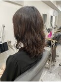 30代40代ウェーブパーマケアパーマ