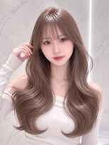 ランテルディ 渋谷(LANTERDIT)&nbsp;ラベンダーカラー/韓国風レイヤー/ロング