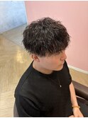 最近流行りの波巻き×ツイスパ