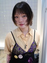 ローエ バイ デコ(Rohe by DECO)&nbsp;レイヤーボブ/ハッシュボブ/キザオン眉