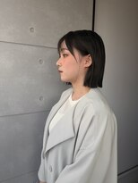 ジョワイユヘアーデザイン(Joyeux)&nbsp;スタイリングしやすいぱつっとボブ
