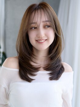 エインアンリー 明治神宮前(AIN.ANLY.)の写真/デザイン力×絶妙なニュアンスが◎こだわりの技術であなただけのオーダーメイドスタイルを実現！
