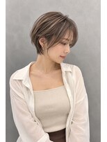ラベルムバイエーケー(La Belleme by AK)&nbsp;細めハイライト立体感ショート