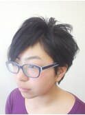 アレンジ自在のクールカジュアルショート