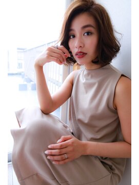 オーシャン(Ocean) [OCEAN Hair&Life]４０代におススメ☆クールな大人ボブ☆