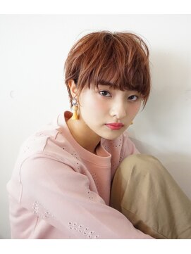 リパブリッシュ バイ ゴズウェルヘア(Republish by Goeswell Hair) ピンクブラウンショート