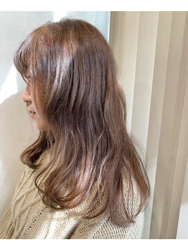 フローレント(florent) お客様スナップ【坂田担当】 ブルージュカラー/斜めバング