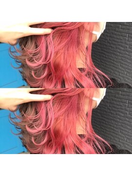 ヘアアンドビューティー クローバー(Hair&Beauty Clover) inner color/ベビーピンク/ミルクティーピンク