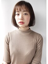 モリオ フロム ロンドン サッポロファクトリー店(morio FROM LONDON) 【morio札幌】2020年人気 大人かわいいシースルーバングボブ